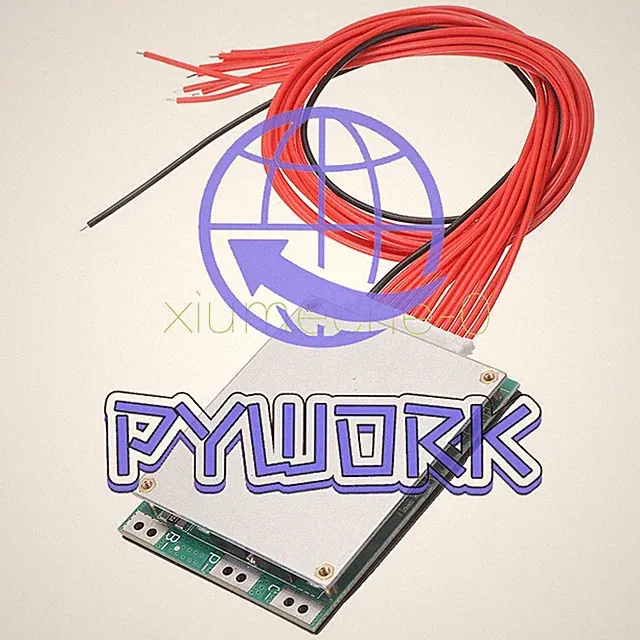 13S 35A 48V BMS PCB PCM Li-ion Battery Balance Circuit Board for E-bike Ebicycle