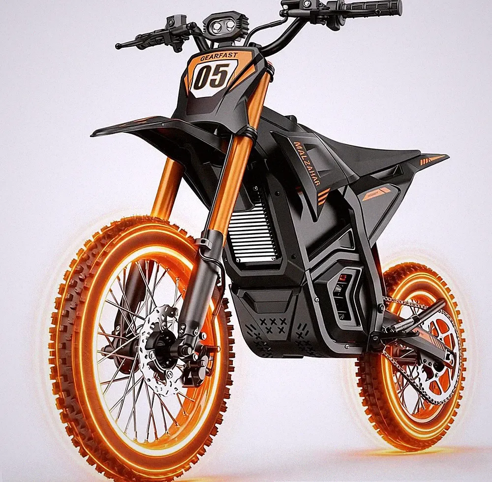 Electric Dirt Bike Peak 3000W 48V 21AH Electric Bike 34MPH Ebike for Teens Adult