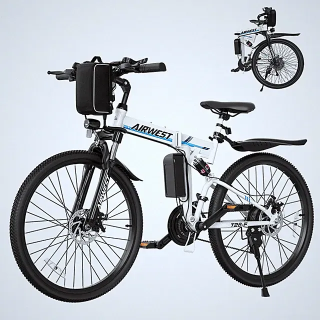 26“ Folding Ebike for Adult Peak 750W 48V E-Mountain Bike UL2849 Certified