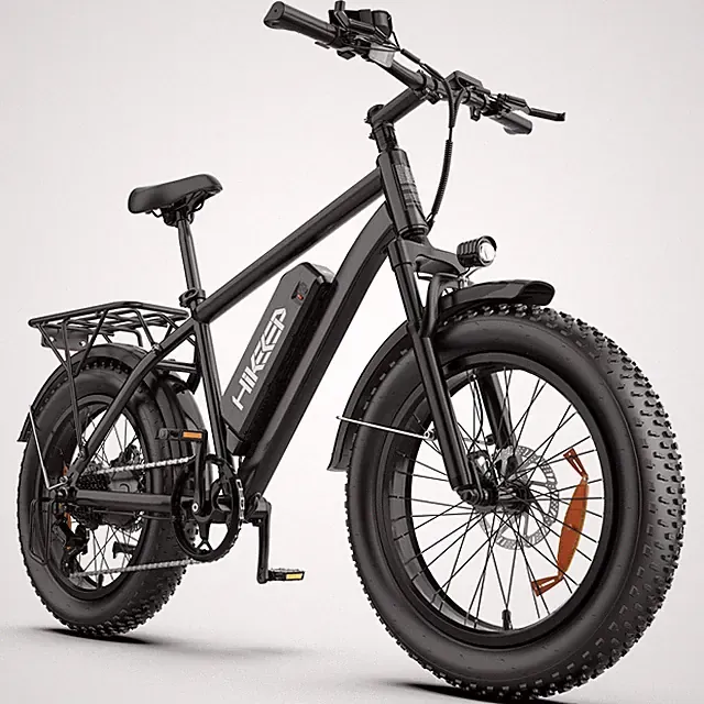 26" x 4.0 E-Mountain Bike 48V 15.6A Commuting Bicycle 1500W Peak 48V 15.6A Adult