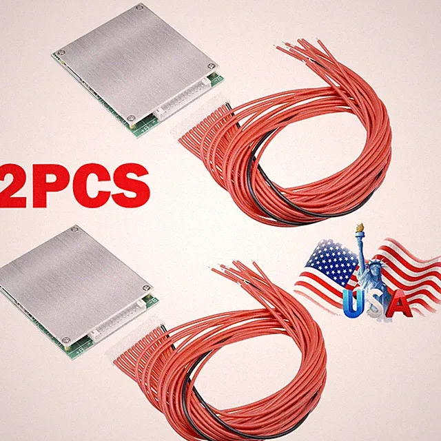 2PC 48V-13S-35A Li-ion Battery BMS PCB PCM Balance Circuit Board For E-Bike USA