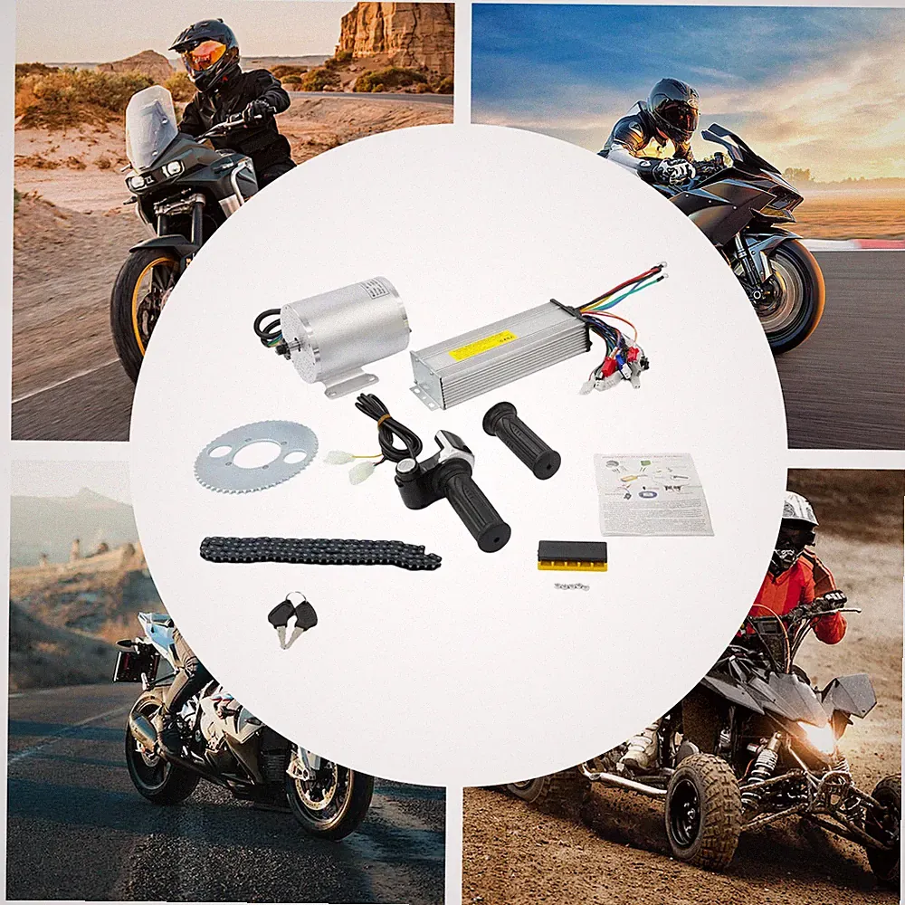 Electric Brushless Motor Kit 48V 2000W DC For E-bike Scooter Bicycle Conversion!