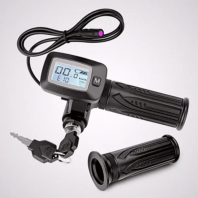 48V Ebike Speedometer Throttle with M Key Replacement for Tuttio Soleil 01