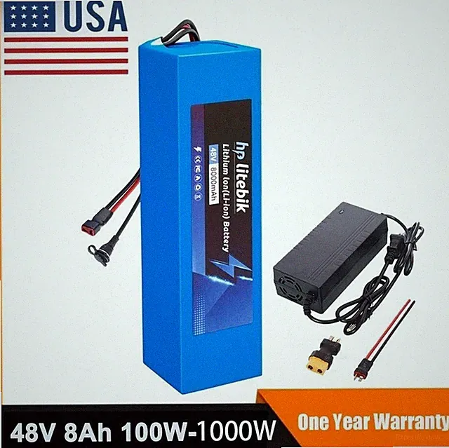 48V Lithium Ebike Battery for 200W - 1500W Electric Bicycle Bike Scooter Motor