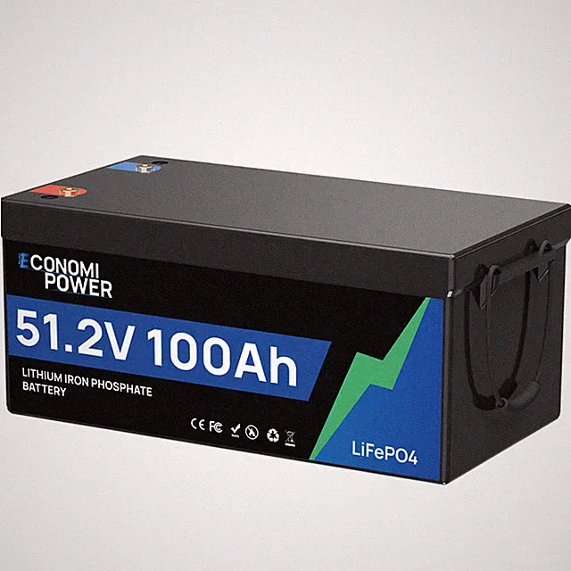 51.2V/48V 100Ah LiFePO4 Battery 100A BMS Deep Cycle for RV Solar Marine Off-Grid