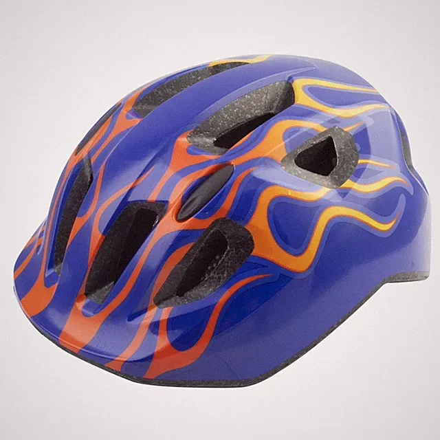 Aerius V11 - KIDS Toddler Bike Helmet XS 18-3/4 to 20-1/2in Blue Flames