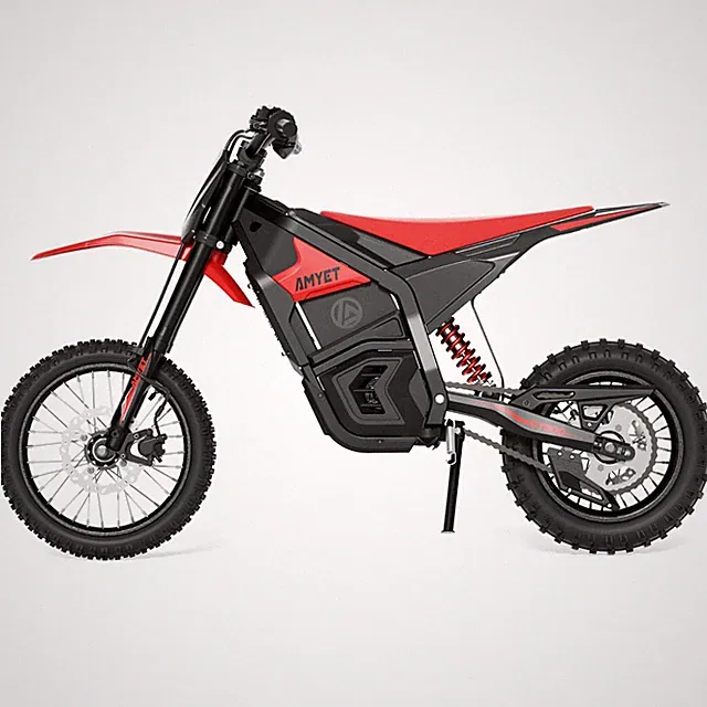 AMYET Electric Dirt Bike 3000W Electric Motorcycle 48V 23.4AH EMoutainBike 40MPH