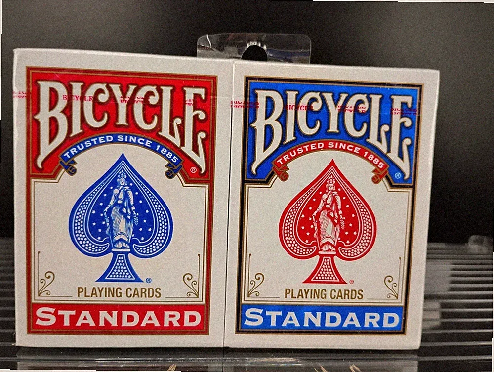 Bicycle Standard Playing Cards Red & Blue Decks Trusted Since 1885