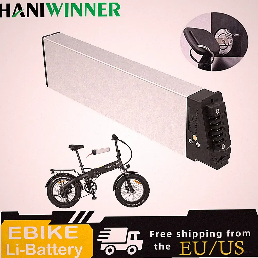 Electric Bike 48V 10Ah/13Ah Lithium Li-ion Battery Replacement for Folding Bikes