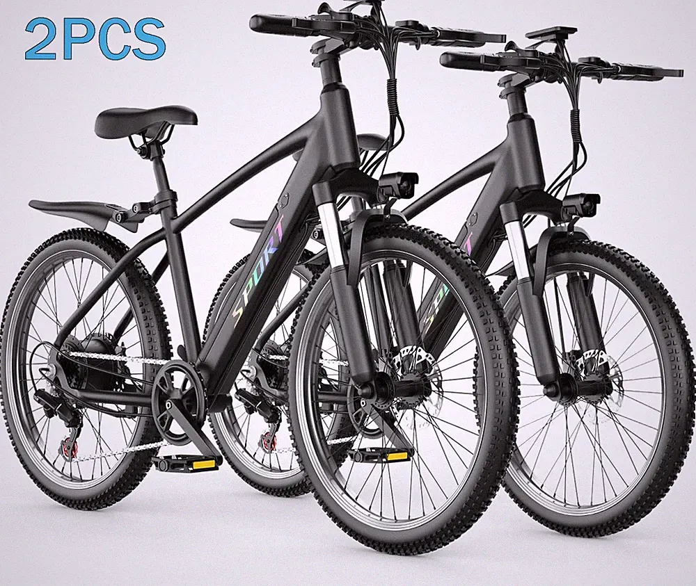 Electric Bike for Adults 48V 1500W Motor 25MPH 65Miles Rang City Bicycle 7 Speed