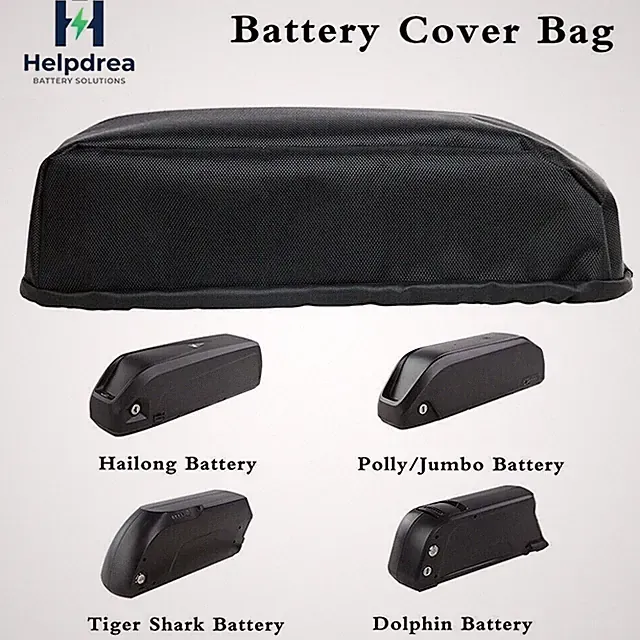 Hailong Battery Frame Bag Battery Dustproof Cover for eBike Waterproof Bag Case