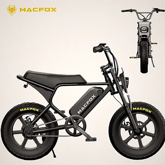 MACFOX M16 E-bike for Youths 750W Electric Bike LCD Screen 16''*4.0'' Tires NEW