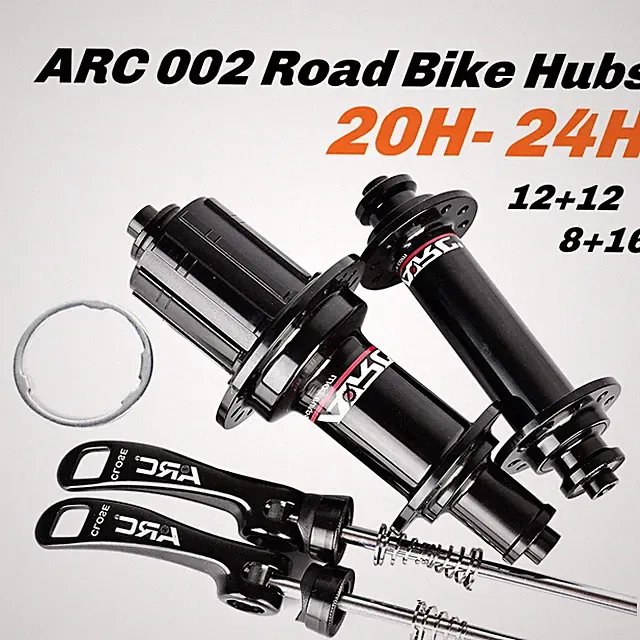 Road Bicycle HubLightweight V-Brake Hub with 4 Pawls 4 Bearings 20/24 Holes