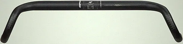 Spank Flare 25 Drop Handlebar 31.8mm Clamp 48cm 25° Flare Vibrocore Blk Aluminum
