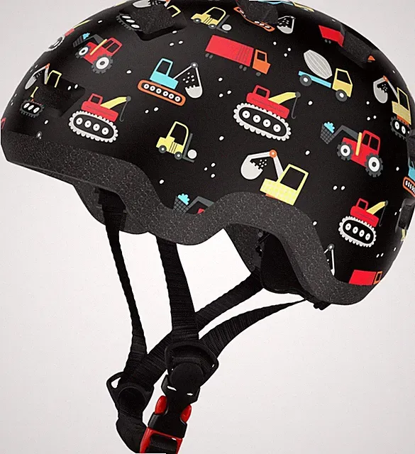 Toddler Bike Helmet Small 2-6 Years 48-54cm Adjustable Car Vents Dual Liner Dial